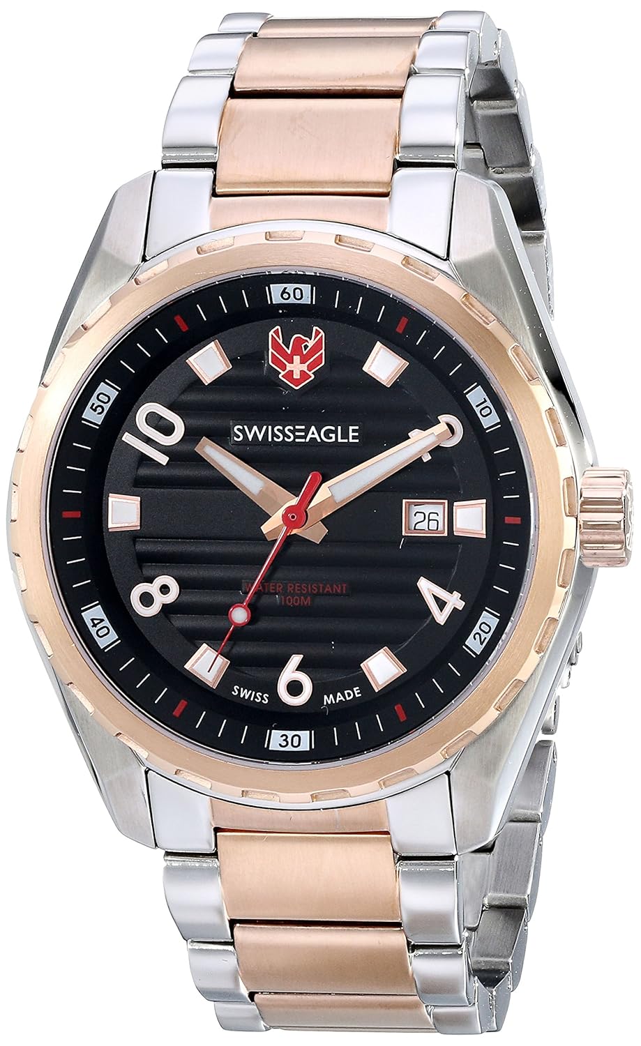 Buy Swiss Eagle Men's SE906344 Engineer Analog Display Swiss Quartz
