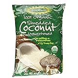 Let's Do Organic Shredded, Unsweetened Coconut, 8-Ounce Packages (Pack of 3)