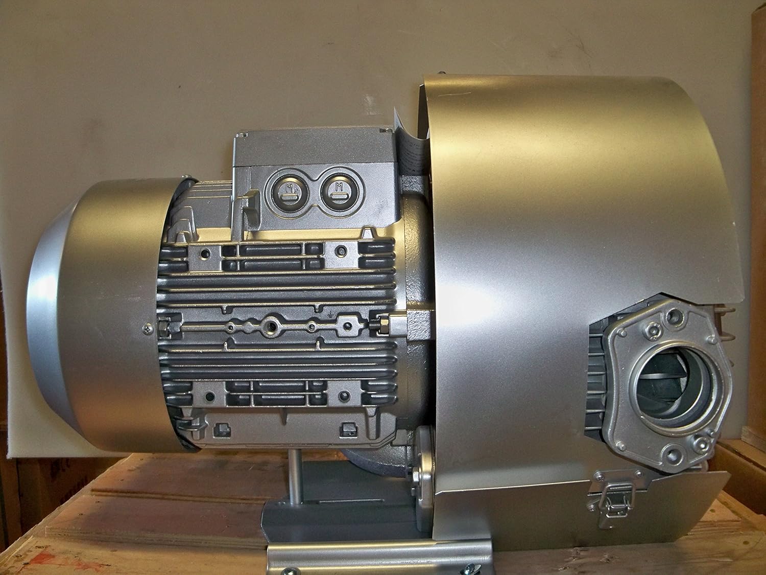 Regenerative Blower 8.4Hp, 480V/3Phase 226CFM, 200"H2O Max Press
