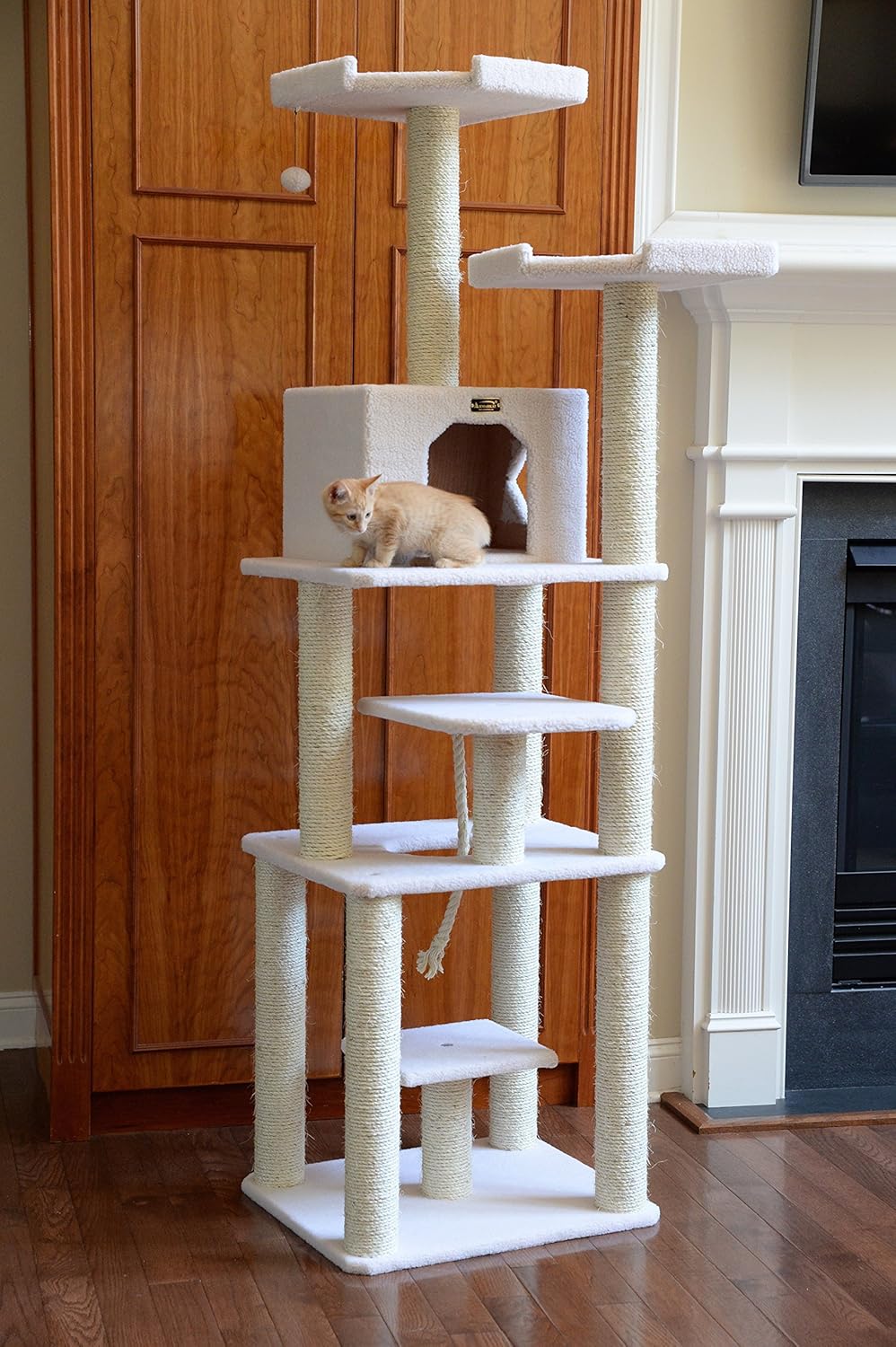 Armarkat Cat Tree Model B7801, Alabaster : Pet Supplies