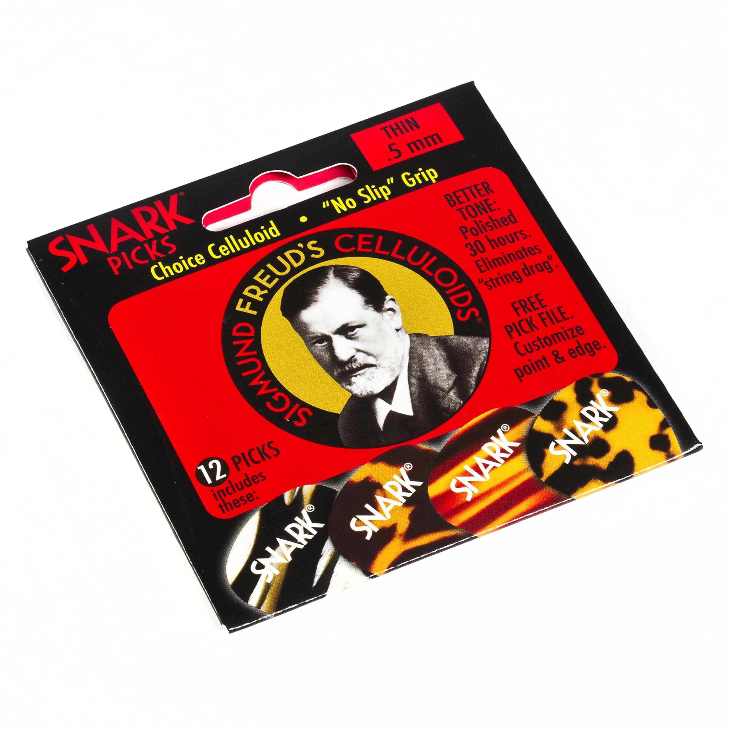 Snark 0.5 mm SP50C Sigmund Freud Celluloids Picks (Pack of 12)