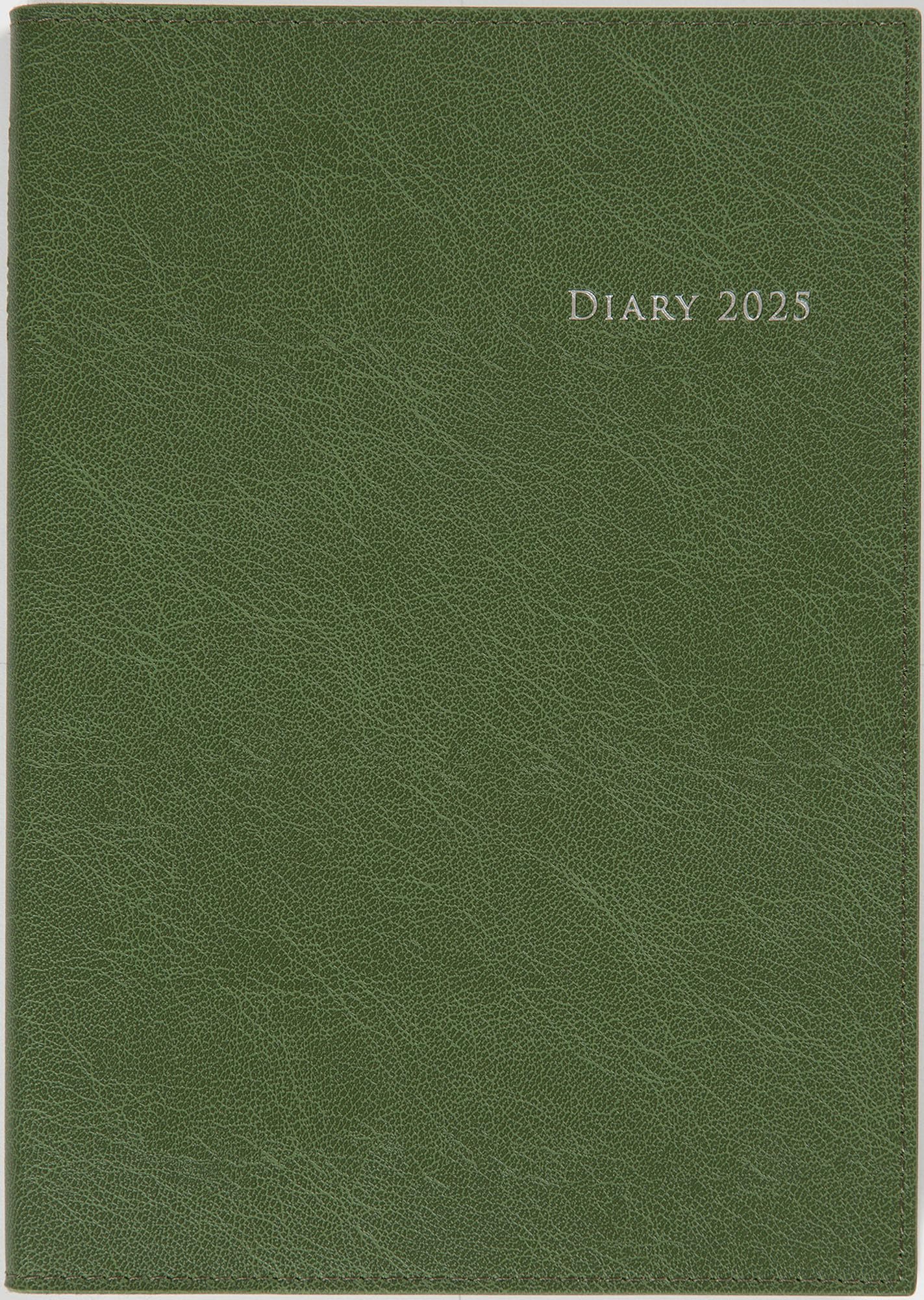 高橋 手帳 2025年 A5 ウィークリー デスクダイアリー カジュアル 6 モスグリーン No.436 (2024年 12月始まり)商品画像
