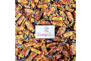 VARIETY BOX GIFT IT OR KEEP IT Bit O Honey Candy Bulk, Old Fashioned Bit of Honey Candy - Bulk Individually Wrapped BitoHoney Taffy Candy - Perfect for Throwback Parties