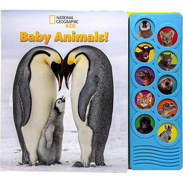 National Geographic Kids - Amazing Animals! 7-Button Animal Sound