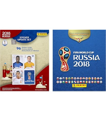 Amazon.com: Panini World Cup 2018 Russia Sticker Collection