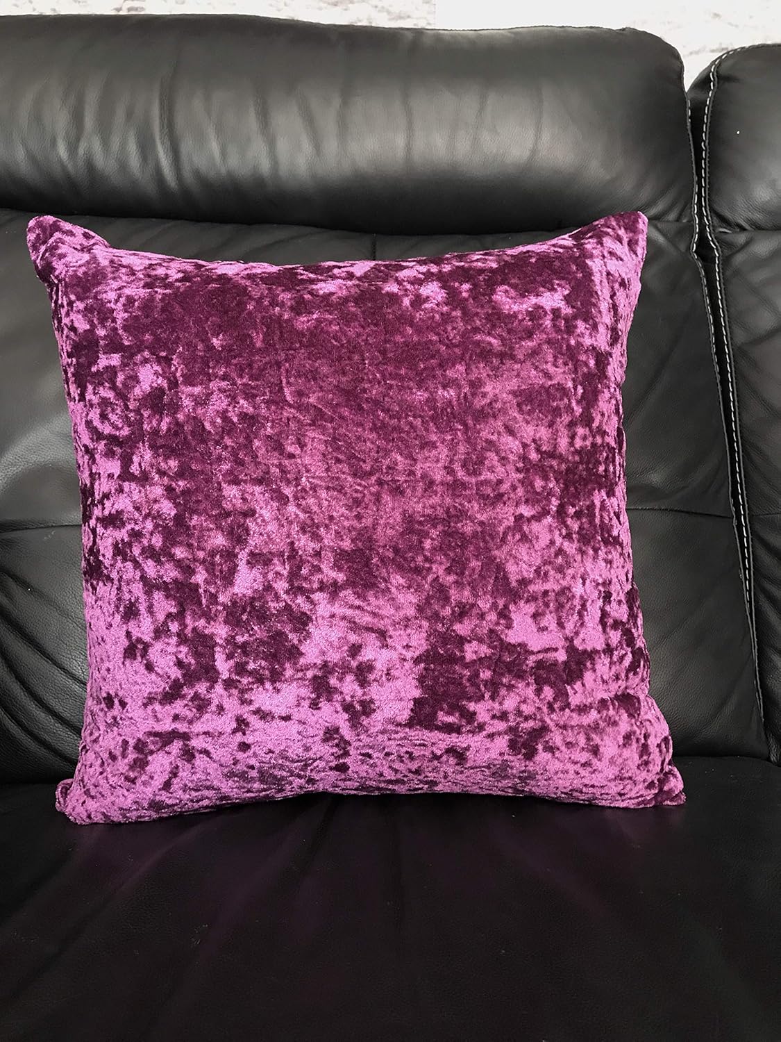 large plain crush velvet cushions + covers or covers 10 colours 20x20