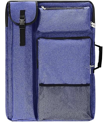 Caja A4 Mochila Artista, Caja De Cartera De Arte A4, Gran Rojo