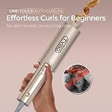 TYMO CurlPro Plus Automatic Curling Wand 25 mm Long Barrel UK Plug Gold view 2