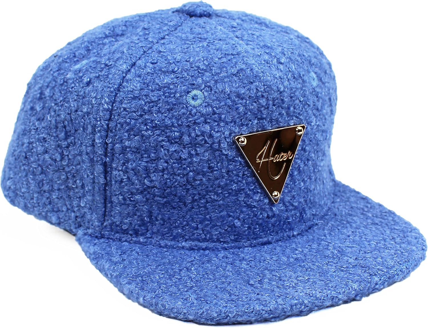 blue strapback hat