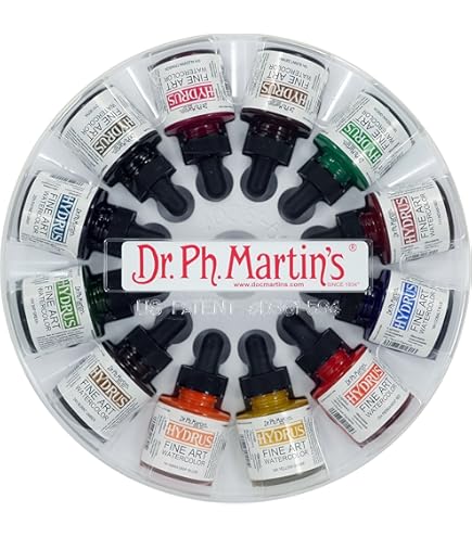 Amazon.com: Dr. Ph. Martin's Hydrus Fine Art Watercolor (Set