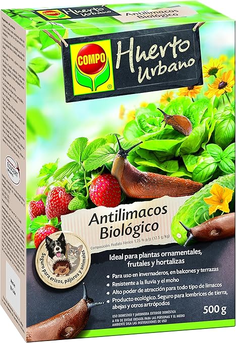 Compo 2652402011 Antilimacos Biológico 500 G, 20x14.2x4.7 cm ...