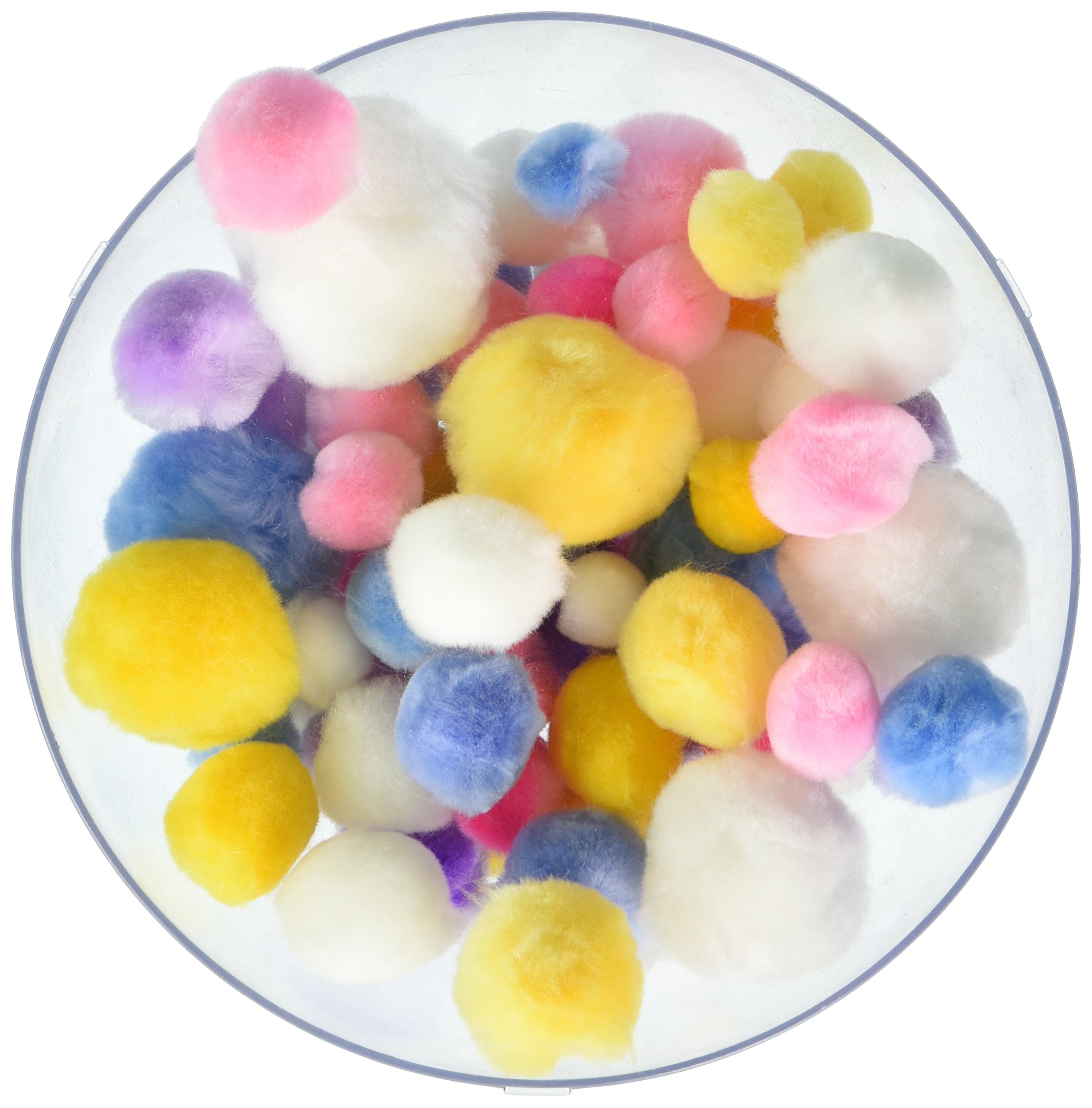 Pepperell Pom Poms Assorted 300-Pastel