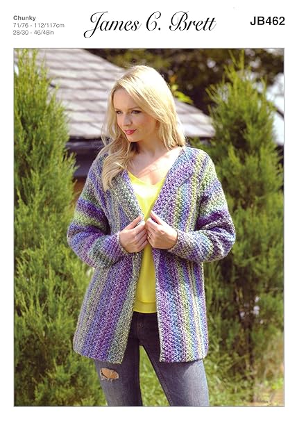 Amazon Com James Brett Womens Knitting Pattern Ladies Amazon Com James Brett Womens Knitting Pattern Ladies