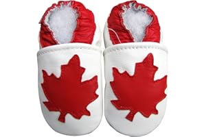 Carozoo Christmas 0-6M up to 8 YRS Soft Sole Leather Baby Kids Toddlers Shoes