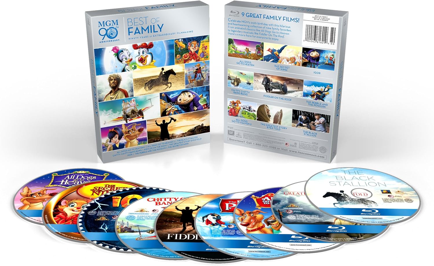 MGM Best of Family Bluray Collection (9 Films) Amazon.co.uk DVD & Bluray