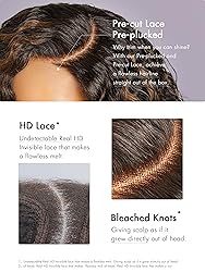 LUVME HAIR 12" Curly Glueless Wigs Human Hair Pre