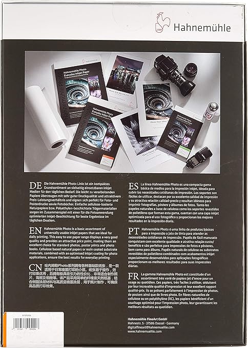 Hahnemuhle 10641901 Photo Matt Fiber Paper 200 G M A3 297 X 420 Mm Warm White Amazon De Stationery Office Supplies