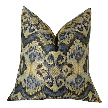 Amazon Com Thomas Collection Designer Zig Zag Ikat Throw Pillow