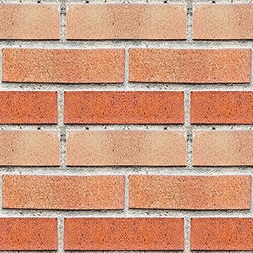 Home Decor Line Cr 54708 Red Bricks Peel Stick Foam Tiles