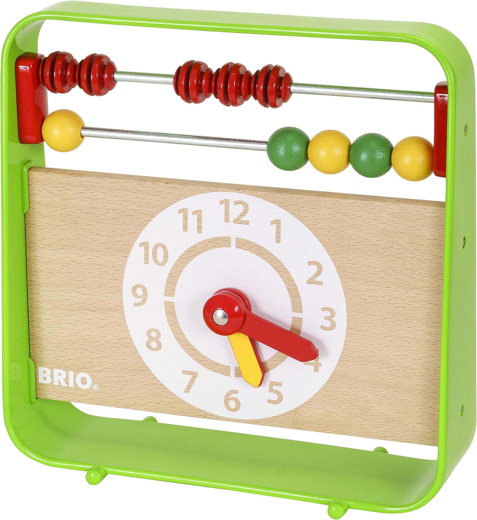 BRIO Abacus with Clock Preschool Toy