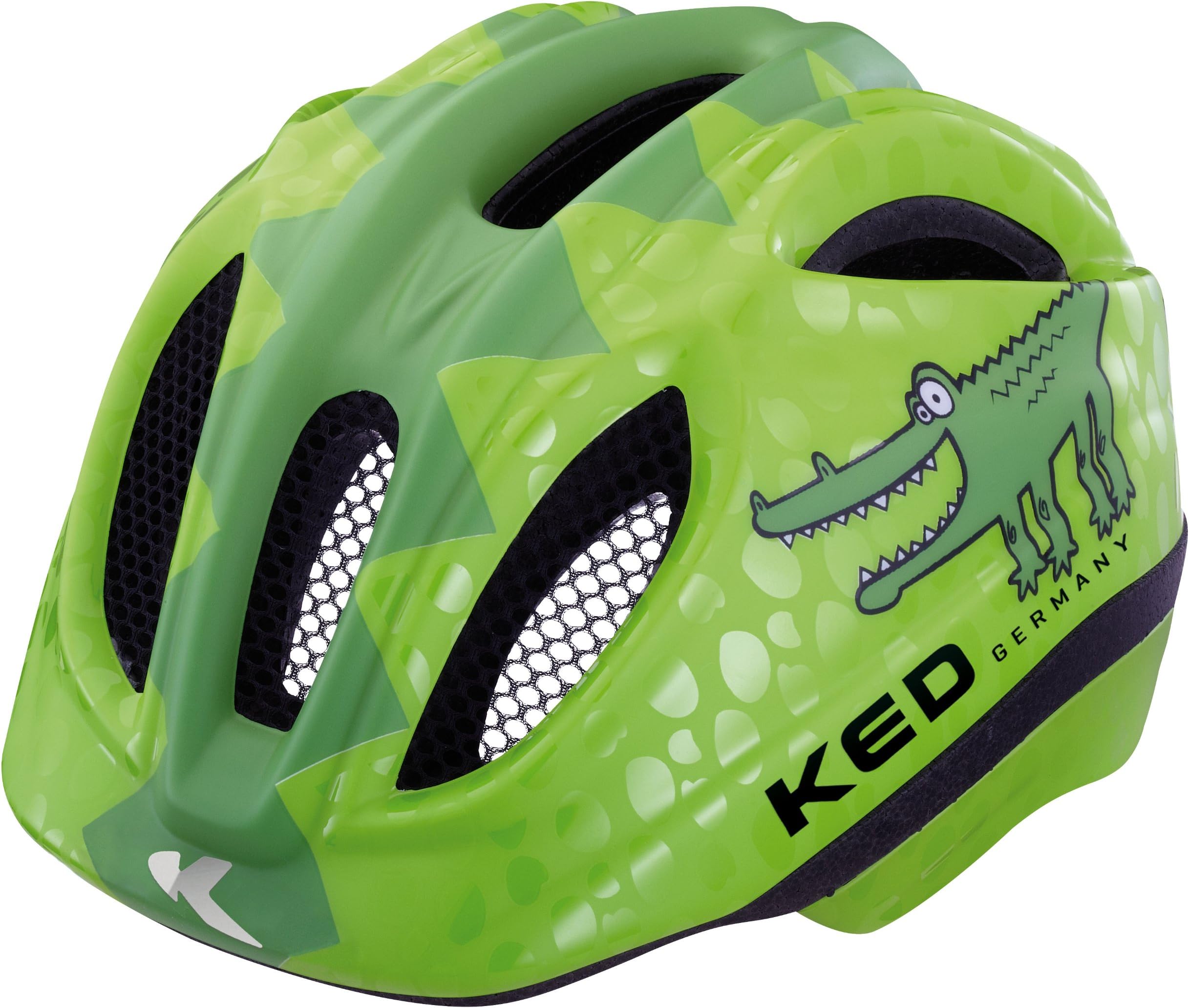 KED Children’s Bike Helmet Meggy Reptile Multi-Coloured