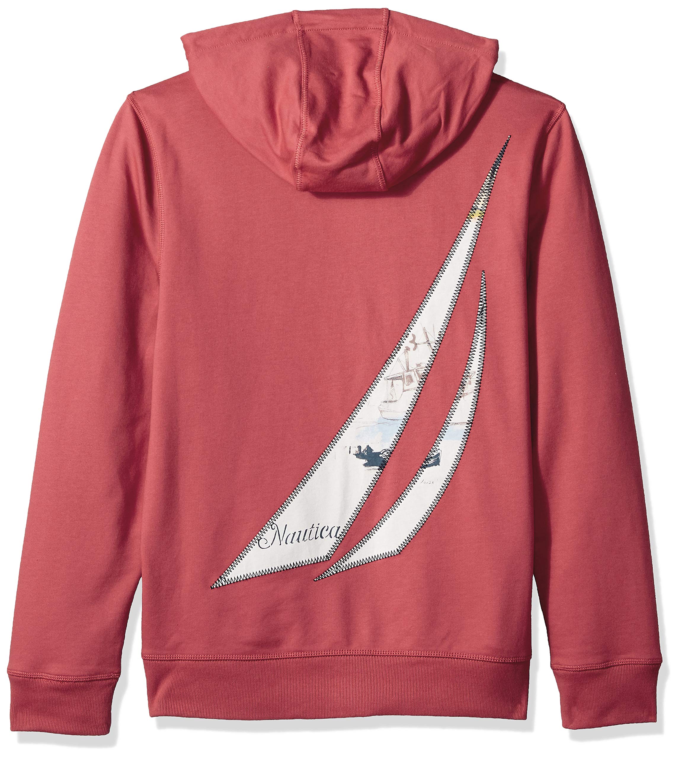 Nautica Men's Long Sleeve Artist Series Full Zip Hoodie Sweatshirt Nautical Fashions