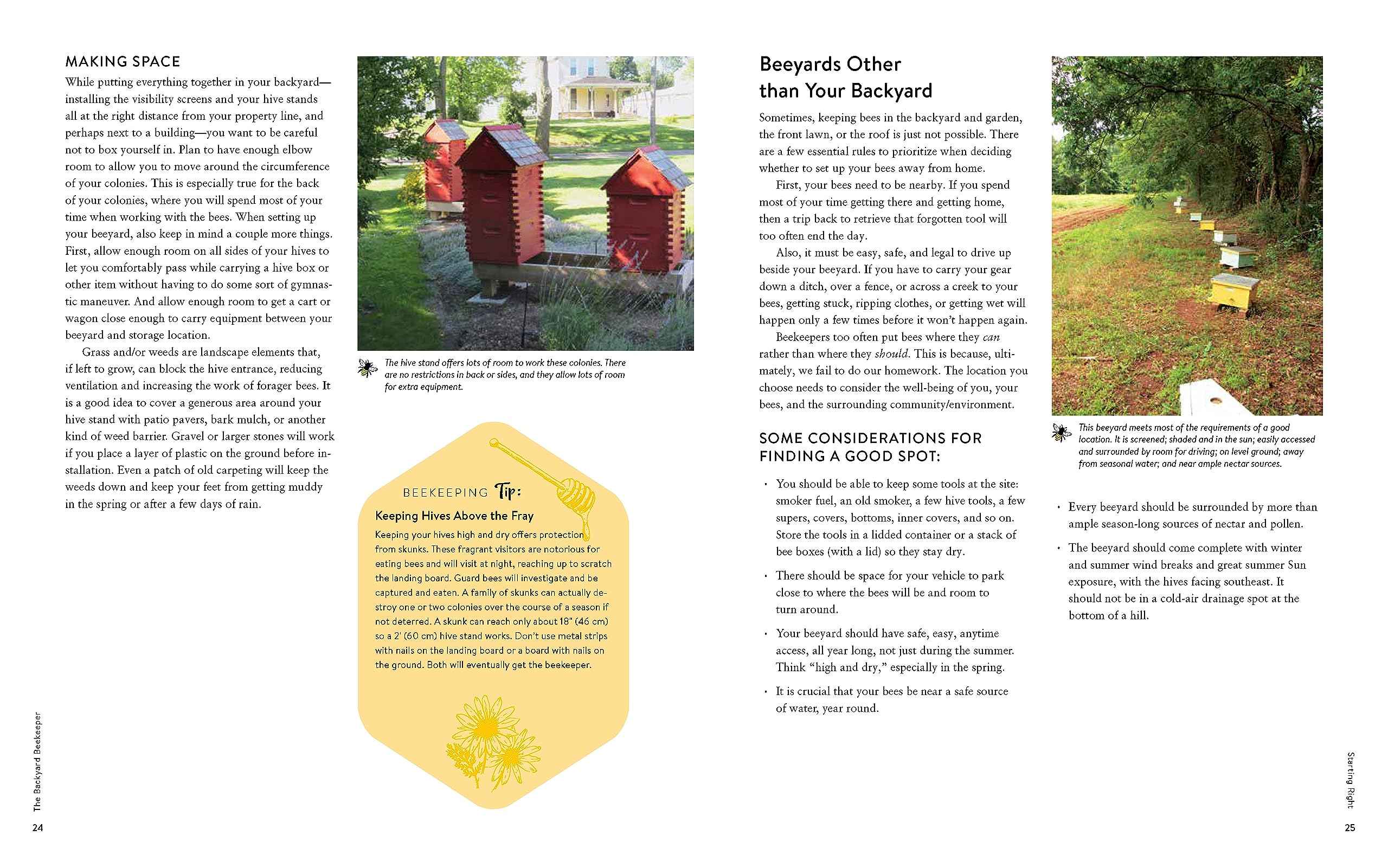 The Backyard Beekeeper, 5th Edition: An Absolute Beginner's Guide to Keeping Bees in Your Yard and Garden – Natural beekeeping techniques – New Varroa ... for recordkeeping and maintenance