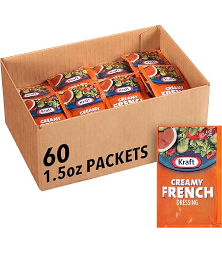 Amazon.com : Kraft Golden Italian Salad Dressing Single Serve Packet (0.44  oz Packets, Pack of 200) : Grocery & Gourmet Food