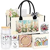 Christian Religious Gifts for Women, Valentines Mothers Day Birthday Christmas Easter Gifts for Women, Best Friend Sister Mom Friendship Ideas Present Basket of 6