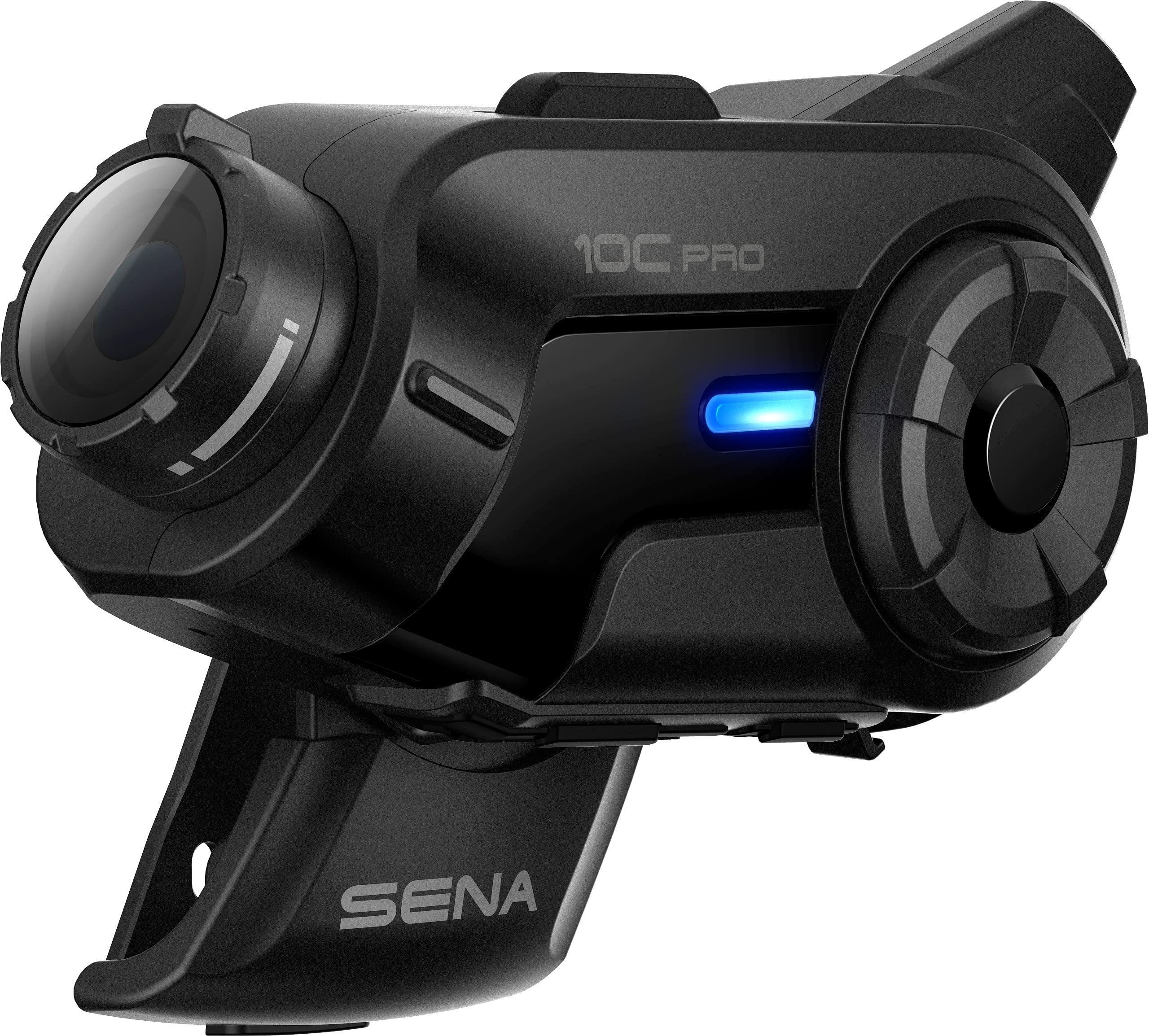 Sena 10C Pro Motorcycle Bluetooth Headset Camera and Communication System, Black (10C-PRO-01)