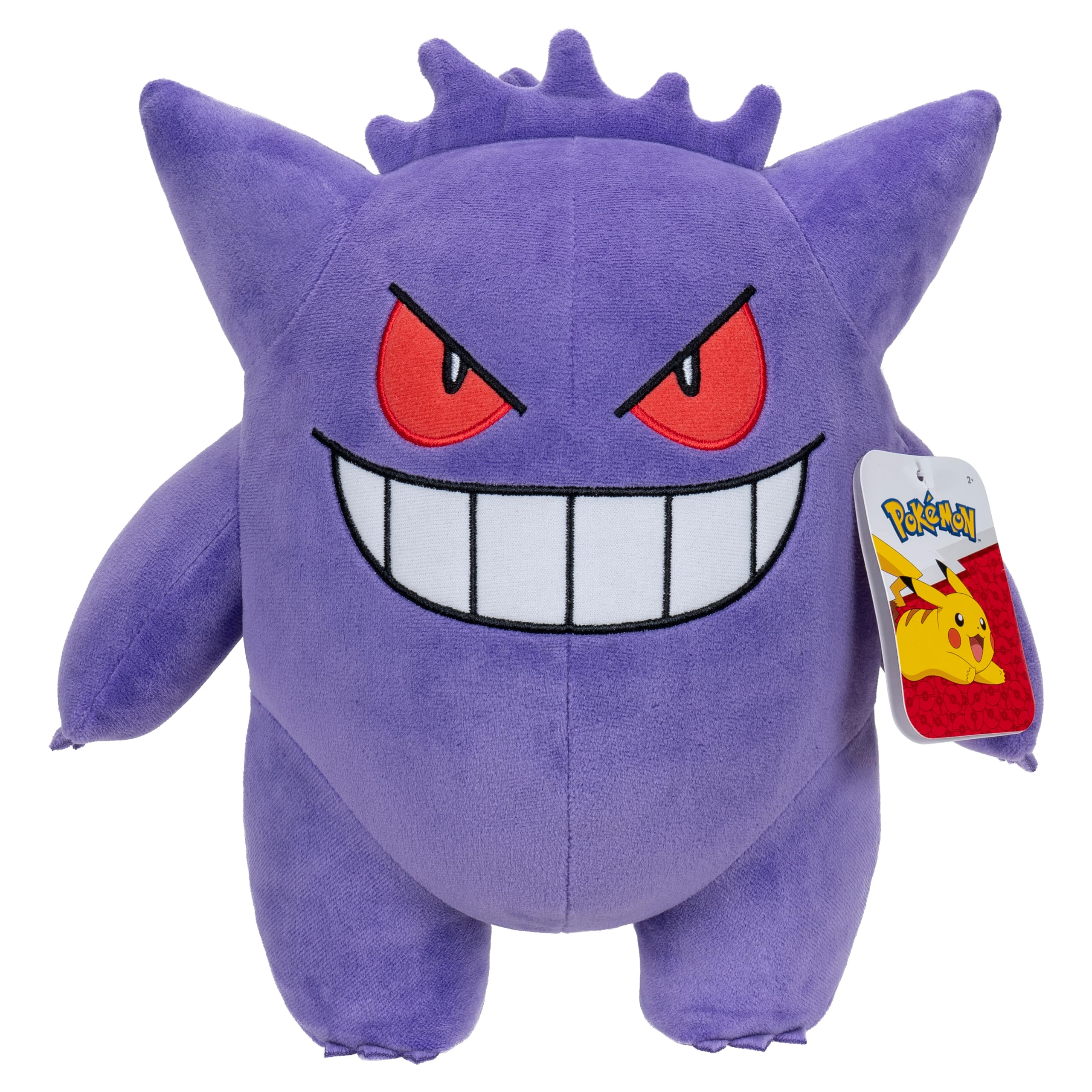 Pokémon PKW4465-30cm Plüsch - Gengar, offizielles Plüsch