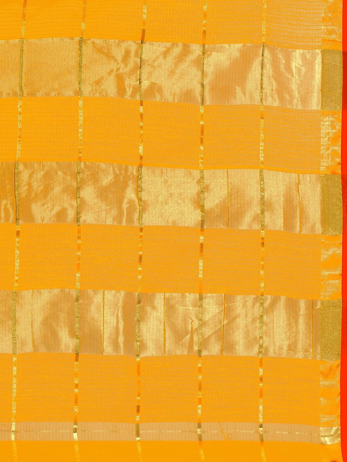 kvsfab women's cotton silk saree,yellow