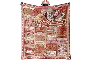KETBLNB Gifts for Men, Mothers Day, Travel Blanket, Throw Blanket for Couch 60"x50", Gear for Man, Cooling Blankets for Hot Sleepers, Football Merchandise, Merch Kids Boys