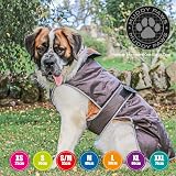 Ancol Muddy Paws All Weather Stormguard Coat Chocolate Large 50cm view 2