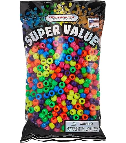 The Beadery 6500072 Ultra Kandi Rave Bead Glow Bucket, Dark