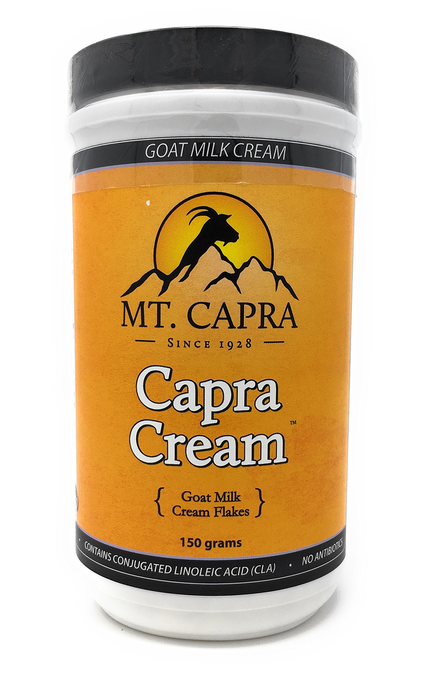 MT. CAPRA SINCE 1928 Goat Milk Cream Flakes ShelfStable, Dried Goat