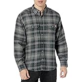 Wolverine Mens Glacier Heavyweight Long Sleeve Flannel