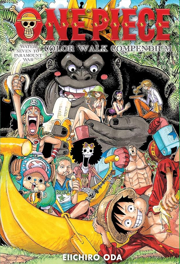Amazon.com: One Piece Color Walk Art Book, Vol. 1: 9784088592176