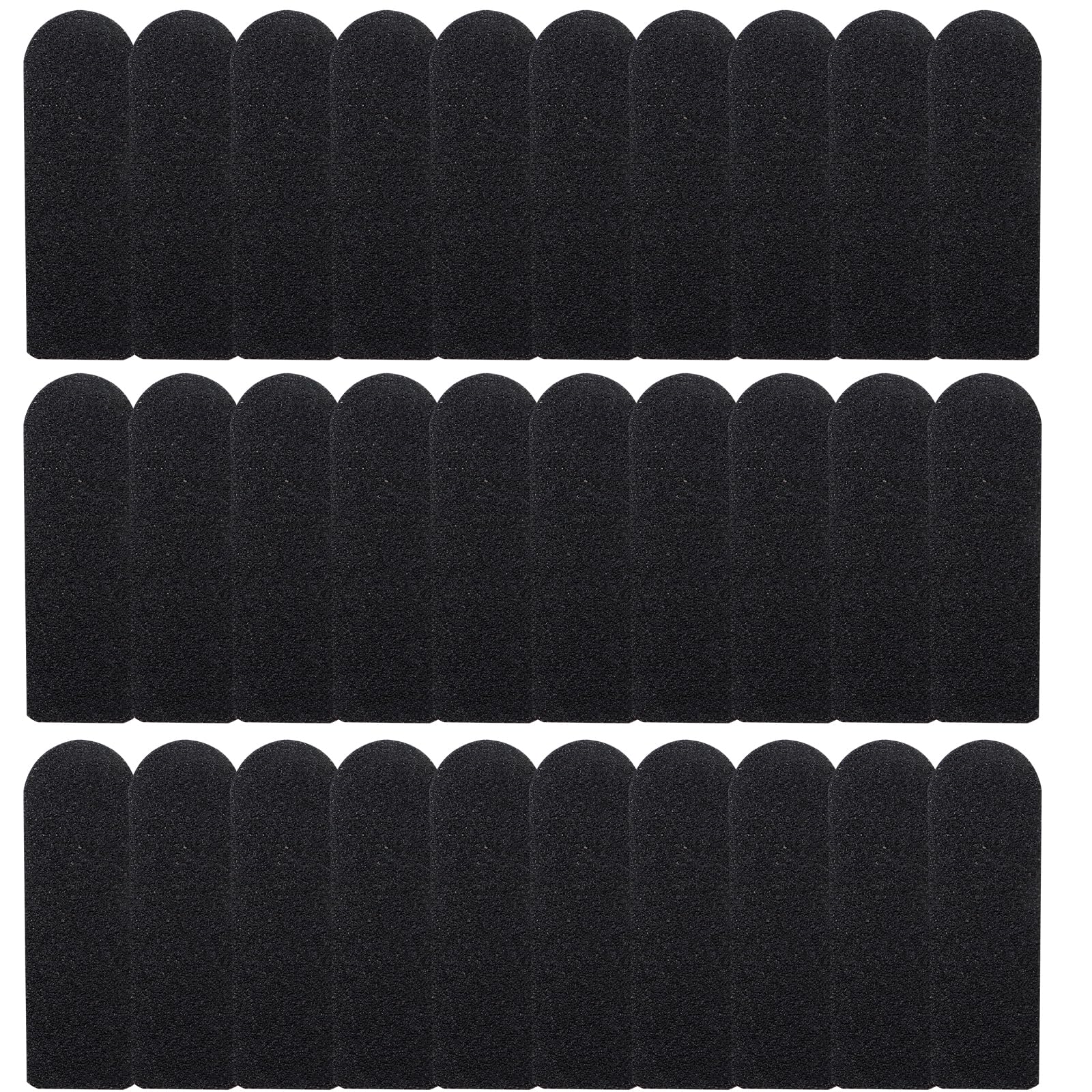 60 Pcs Foot Files Replacement Pads for Stainless Steel Foot Rasp File, VEGCOO Pedicure Foot File Refill Pads Callus Remover for Dead Skin, Professional Foot File Pads for Bath Pedicure Salon (S, #100)