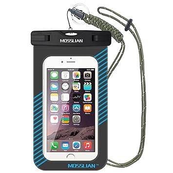Mosslian Waterproof Phone Casetop Notch Dry Bagsensitive Tpu Screenipx8 Certifiedunderwater Cover Protective For Iphone Xs X 8 7 6samsung Galaxy