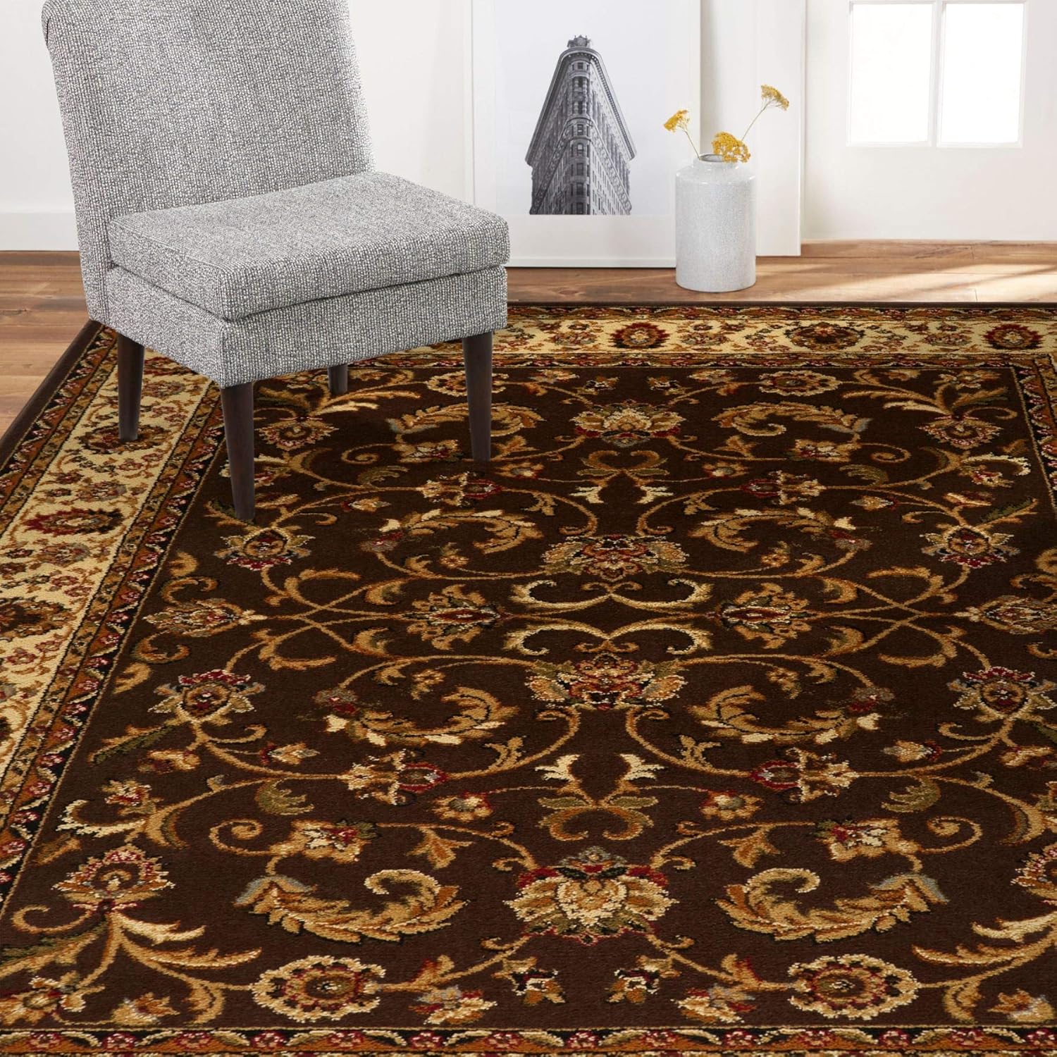 Home Dynamix Royalty Elati Traditional Area Rug 7'8