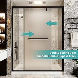 i-Homare 60 in. W x 76 in. H Frosted Double Sliding