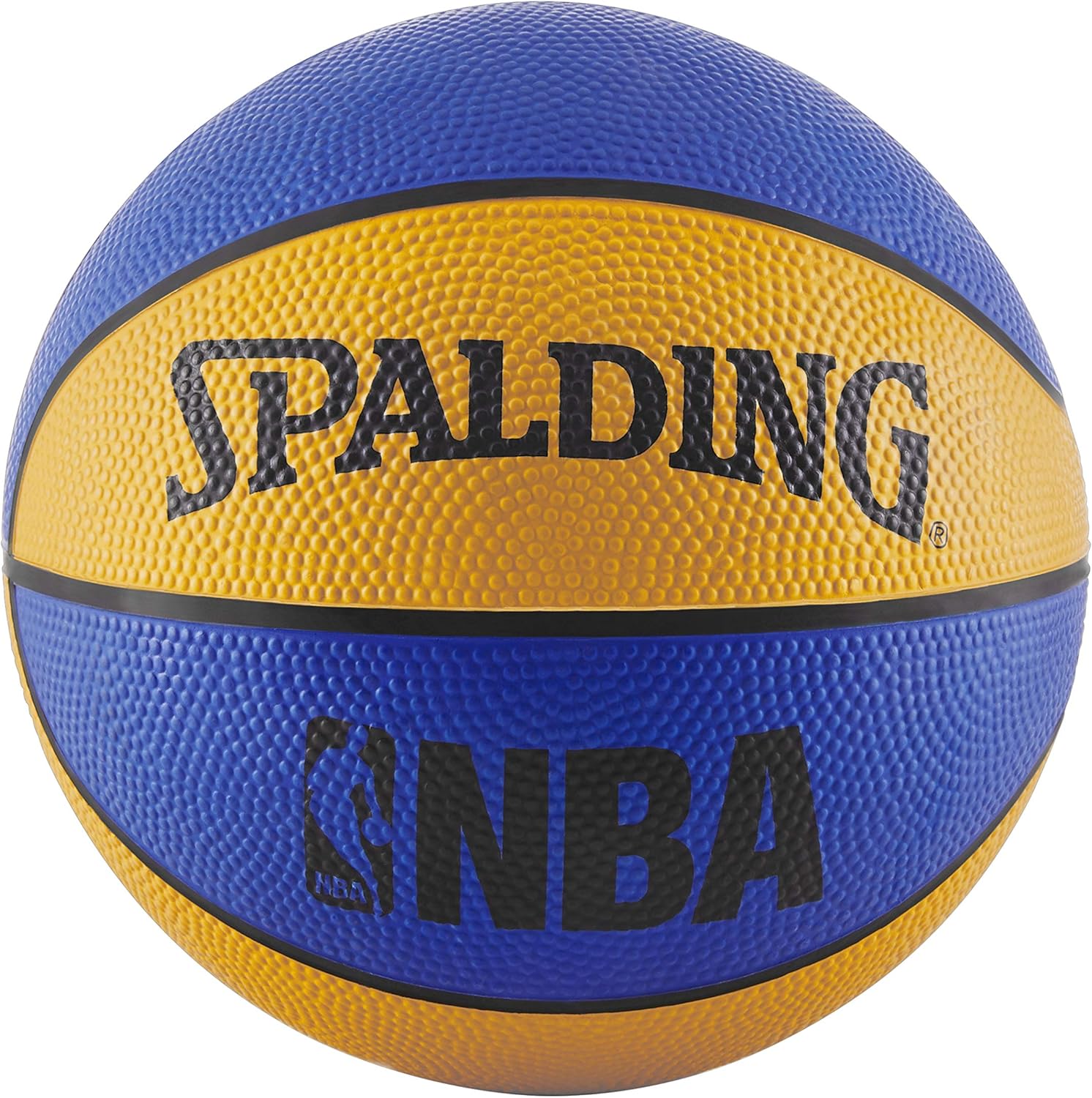 Spalding NBA Mini Rubber Outdoor Basketball, Blue/Green : Sports & Outdoors