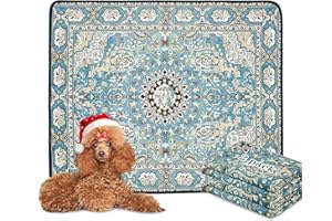 Qeils Washable Pee Pads for Dogs, 2 Pack Reusable Puppy Pads 36"x41" Super Absorbent Leakproof Dog Training Pads, Non-Slip Potty Pads for Floor, Crate, Couch, Whelping Pads Litter Mat Pet Supplies