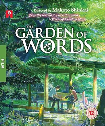 Garden Of Words Blu Ray Amazon Co Uk Makoto Shinkai Dvd Blu Ray