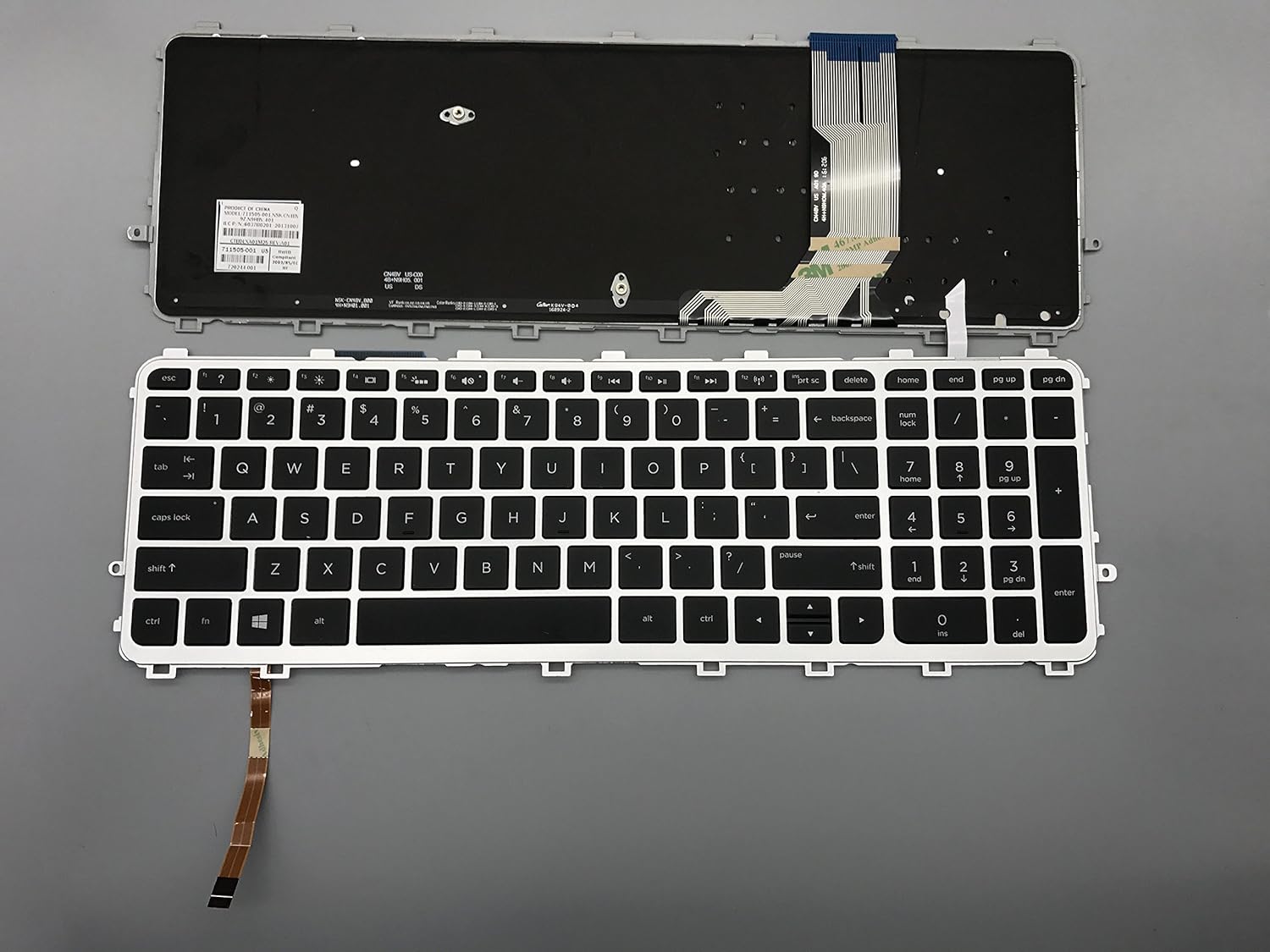 New keyboard for HP ENVY 17-J 15-j000 15-j000 15t-j000 15z-j000 17-j000  17-j000 US V140626A 97-00076-US-OC-OOR02 711505-001 NSK-CN4BV 9Z.