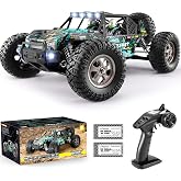 HAIBOXING 2995 RC Truck, 1:12 Scale RC Buggy, 40km/h Off-Road Desert Truck | Full-Aluminum Oil-Filled Shocks, Center Differential, 550 Motor Upgrade Version, Water-Resistant Electronics, Dual Batteries