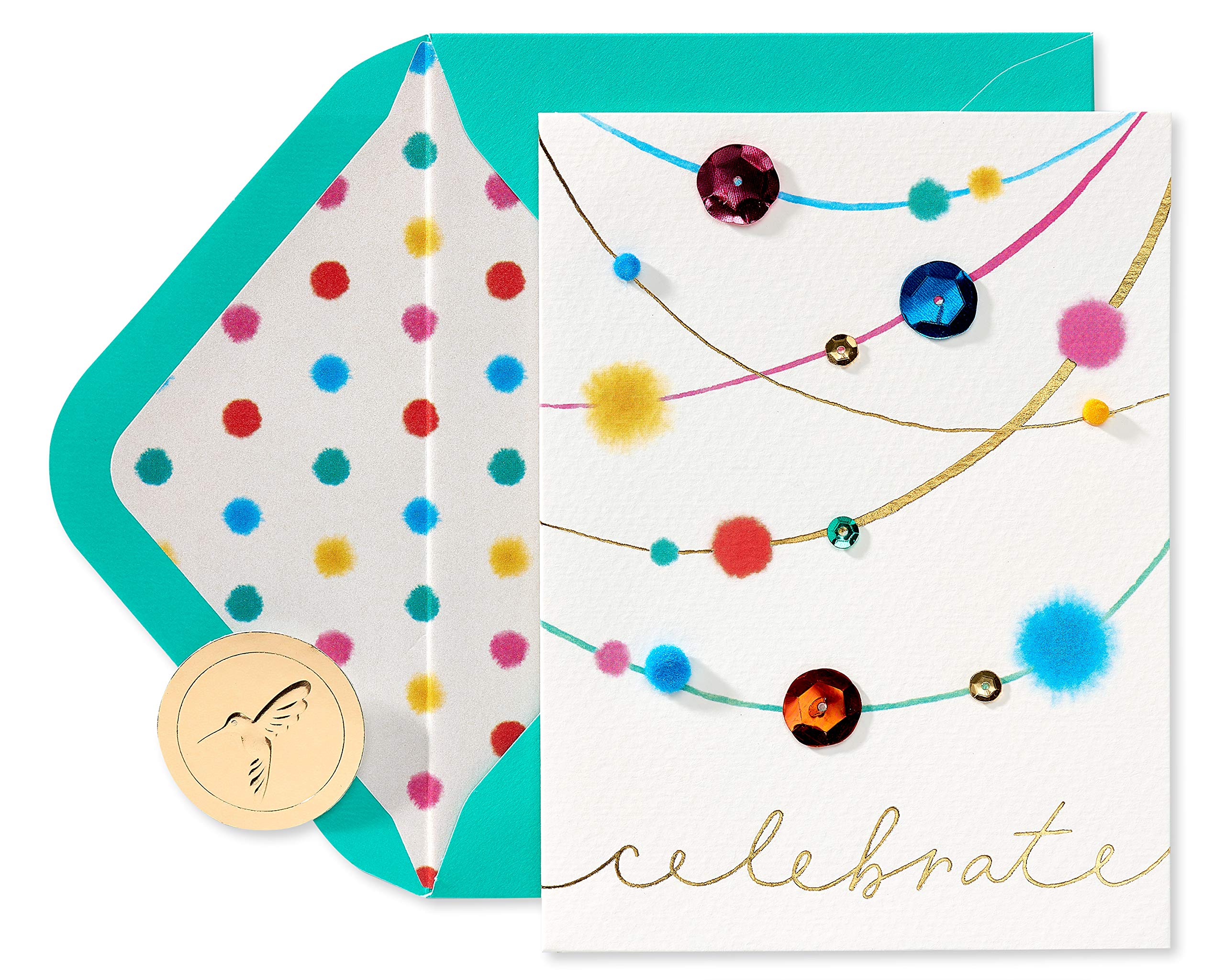 Papyrus Birthday Card (Celebrate Streamers)