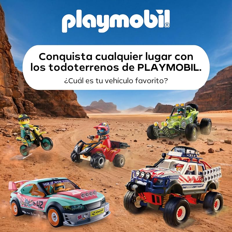 | Carros | Camião todo-o-terreno | Camião Todo-O-Terreno com Placas de Guincho e Ponte | Brinquedo Infantil desde os 4 anos | 72061