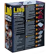 Essdee L5PKR1 Lino Cutting & Printing Kit - 23 Pieces for Art & Crafts view 4